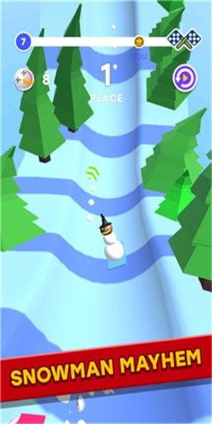 雪人竞赛3D单机版游戏截图2
