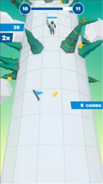 寒冷滑行游戏截图1