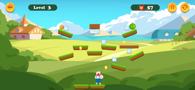 大熊吃水果游戏截图1