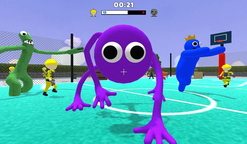 彩虹之友捉迷藏游戏截图3