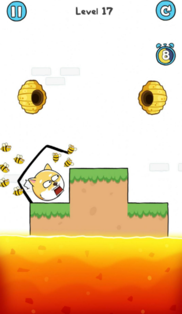 狗狗救援绘制线条游戏截图1