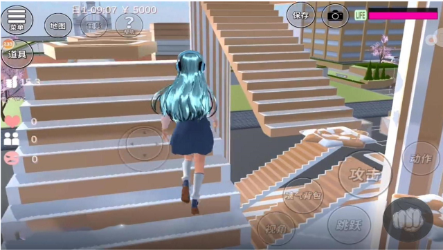 樱花恋爱校园物语游戏截图2