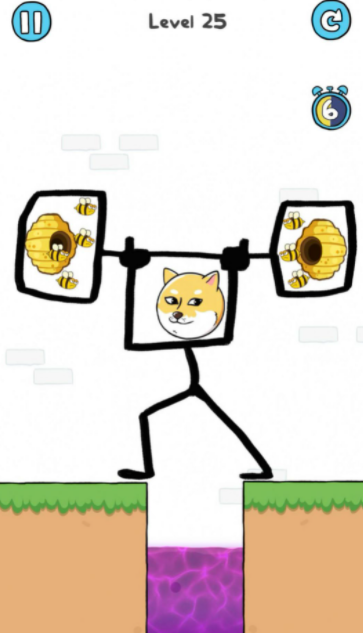 狗狗救援绘制线条游戏截图2