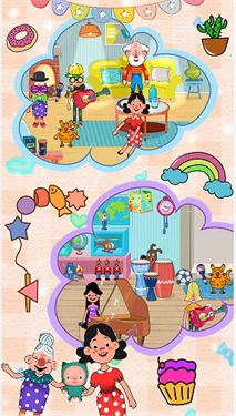 迷你樱花小屋游戏截图1