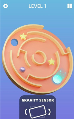 3D陀螺仪迷宫球游戏截图2