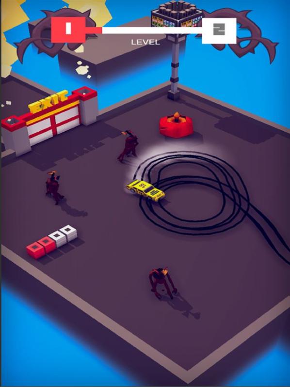 汽笛头汽车漂移游戏截图2