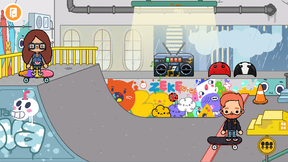 托卡家园生日派对-游戏截图5