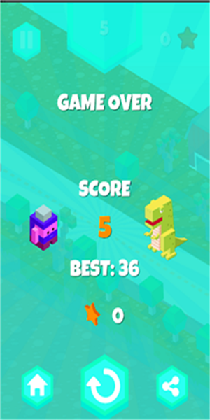 步行纸盒游戏截图2