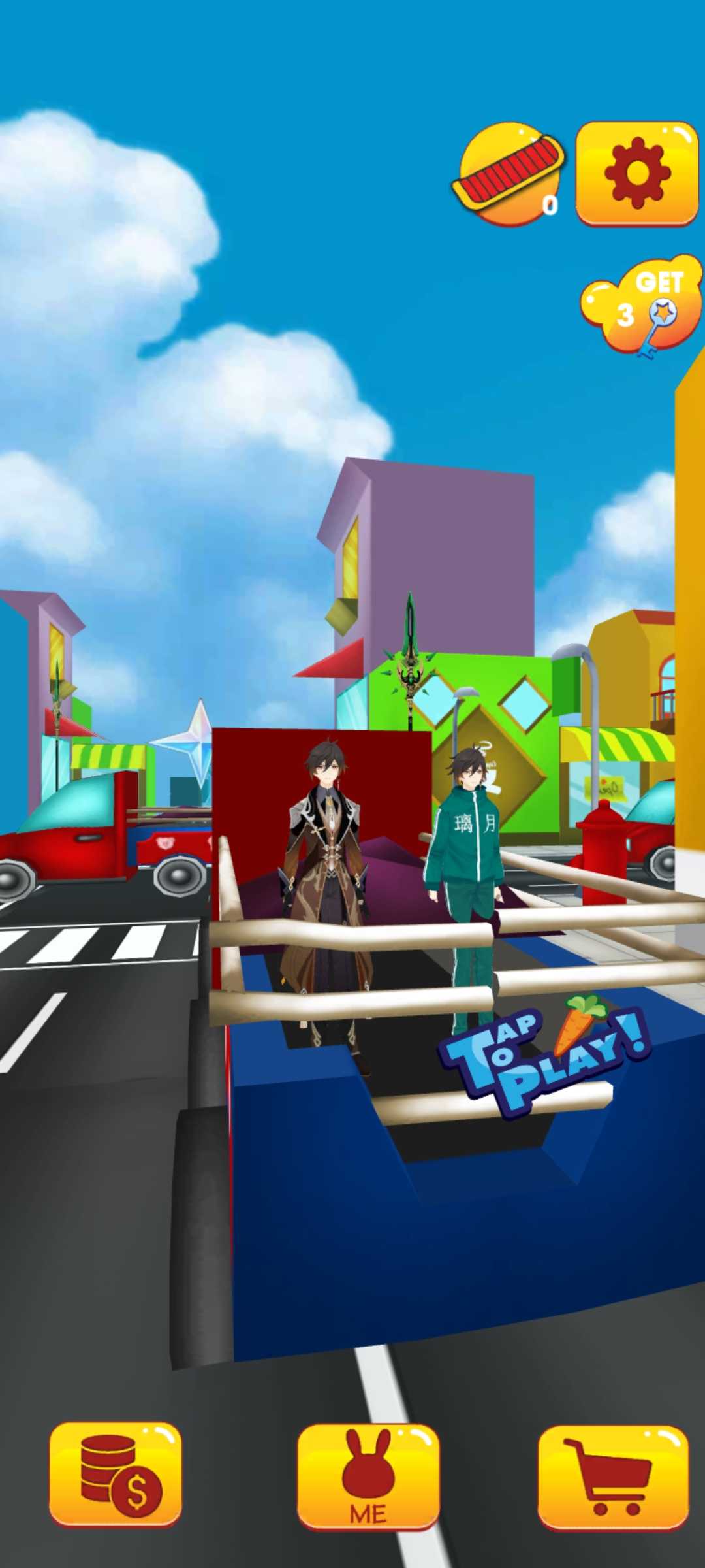 原神跑酷genshin Surfer游戏截图2