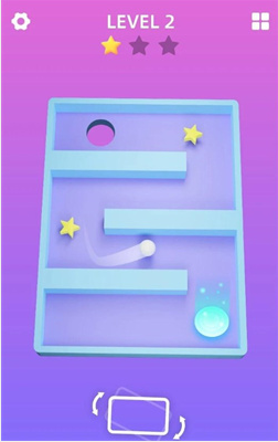 3D陀螺仪迷宫球游戏截图1