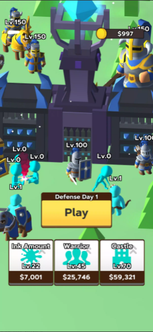 绘制防御游戏截图2