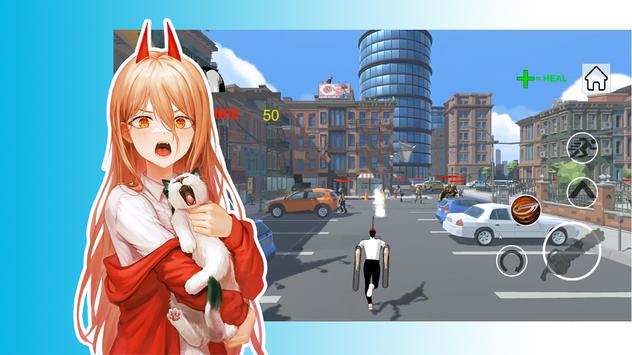 电锯人大战僵尸-游戏截图1