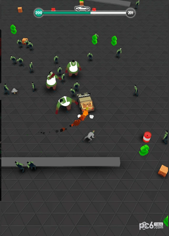 猛撞僵尸赛车游戏截图3