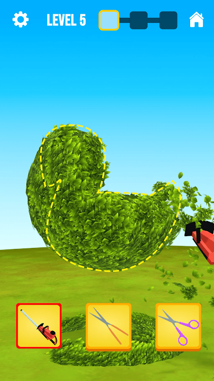 花园修剪机游戏截图1