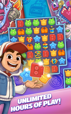 地铁跑酷冲浪者比赛游戏截图1