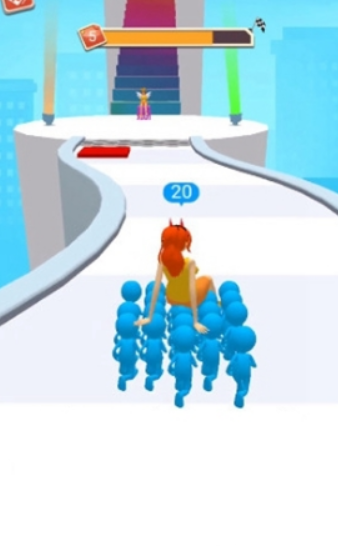 女王跟我冲游戏截图4