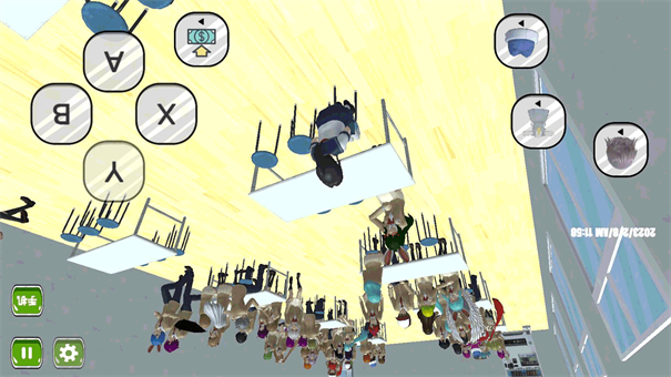 樱花学园少女世界游戏截图3