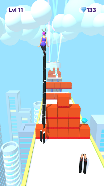 小姐姐向前冲游戏截图1