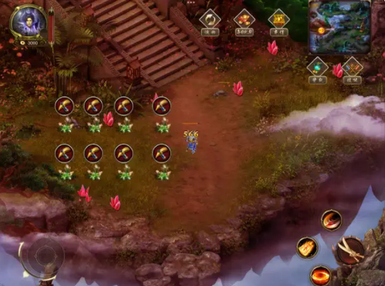 刀刀打金版之地鼠传奇游戏截图1