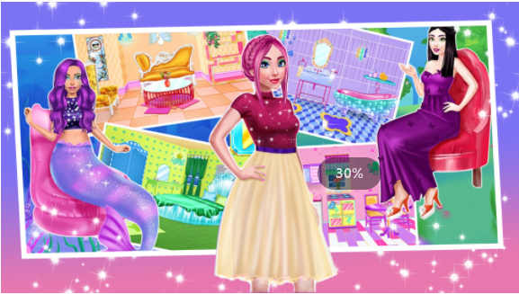 童话公主打扫卫生游戏截图2