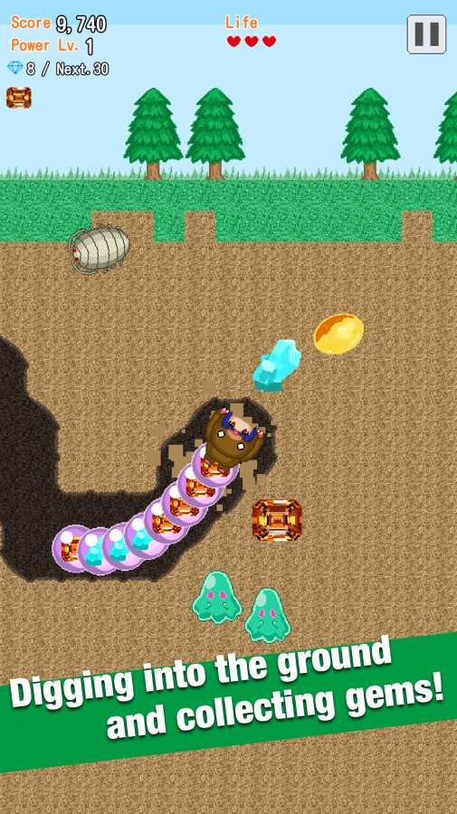 挖挖摩尔-游戏截图1