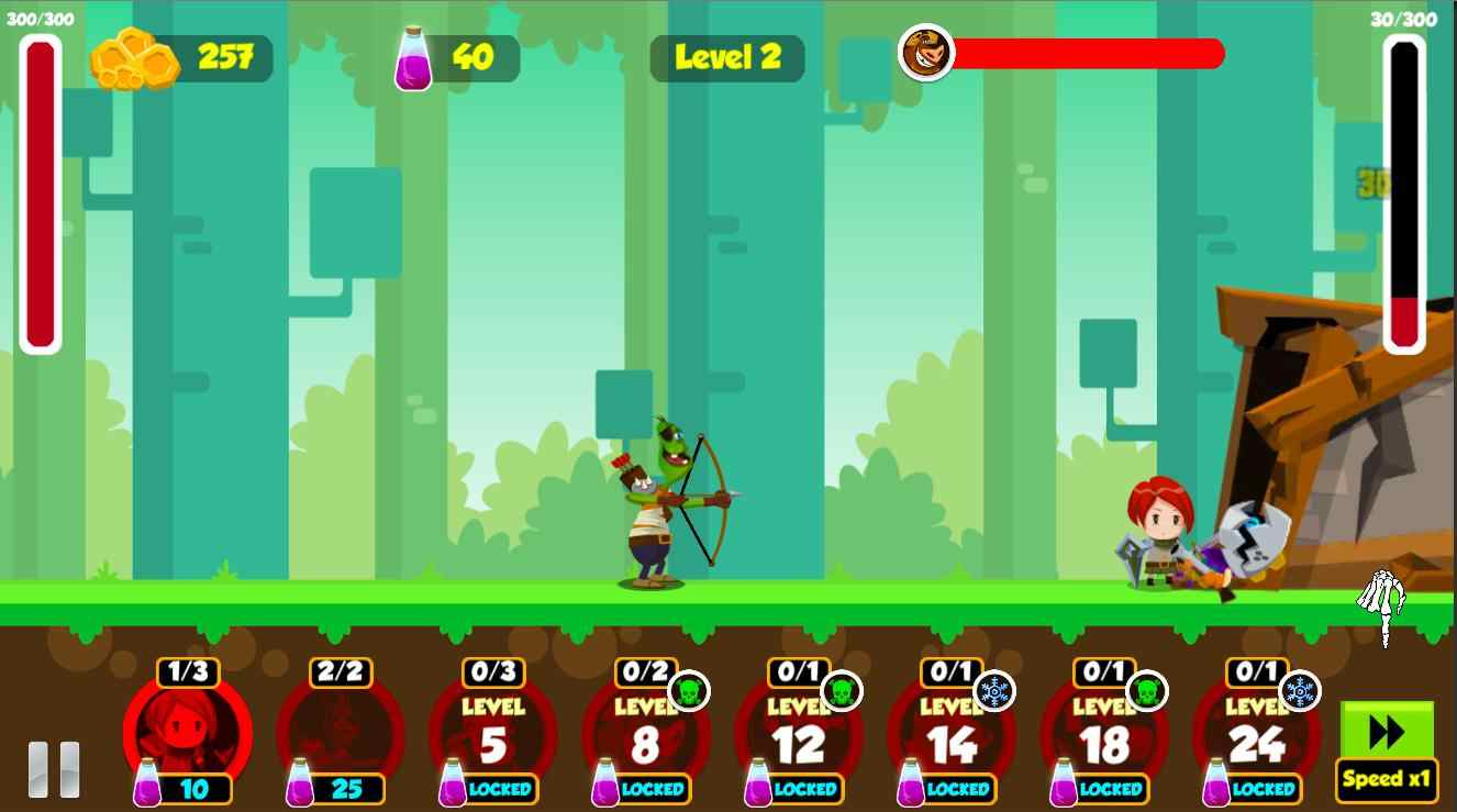 城堡冲刺防御游戏截图1