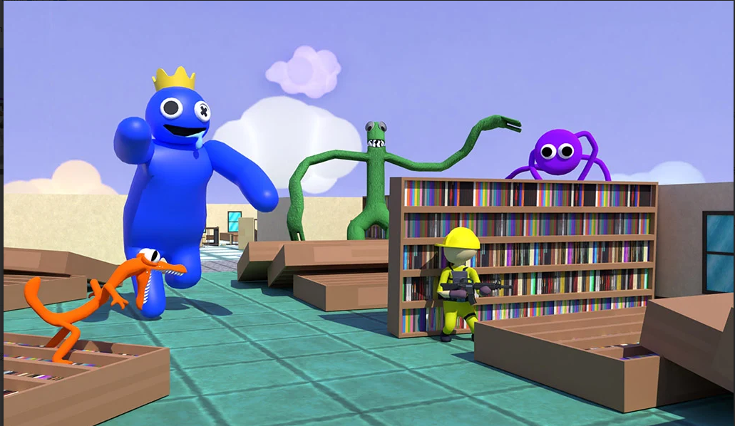 彩虹之友捉迷藏游戏截图4