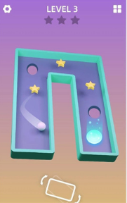 3D陀螺仪迷宫球游戏截图3