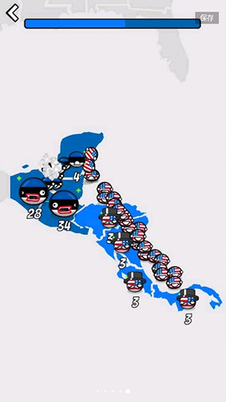 国家球战争游戏截图1