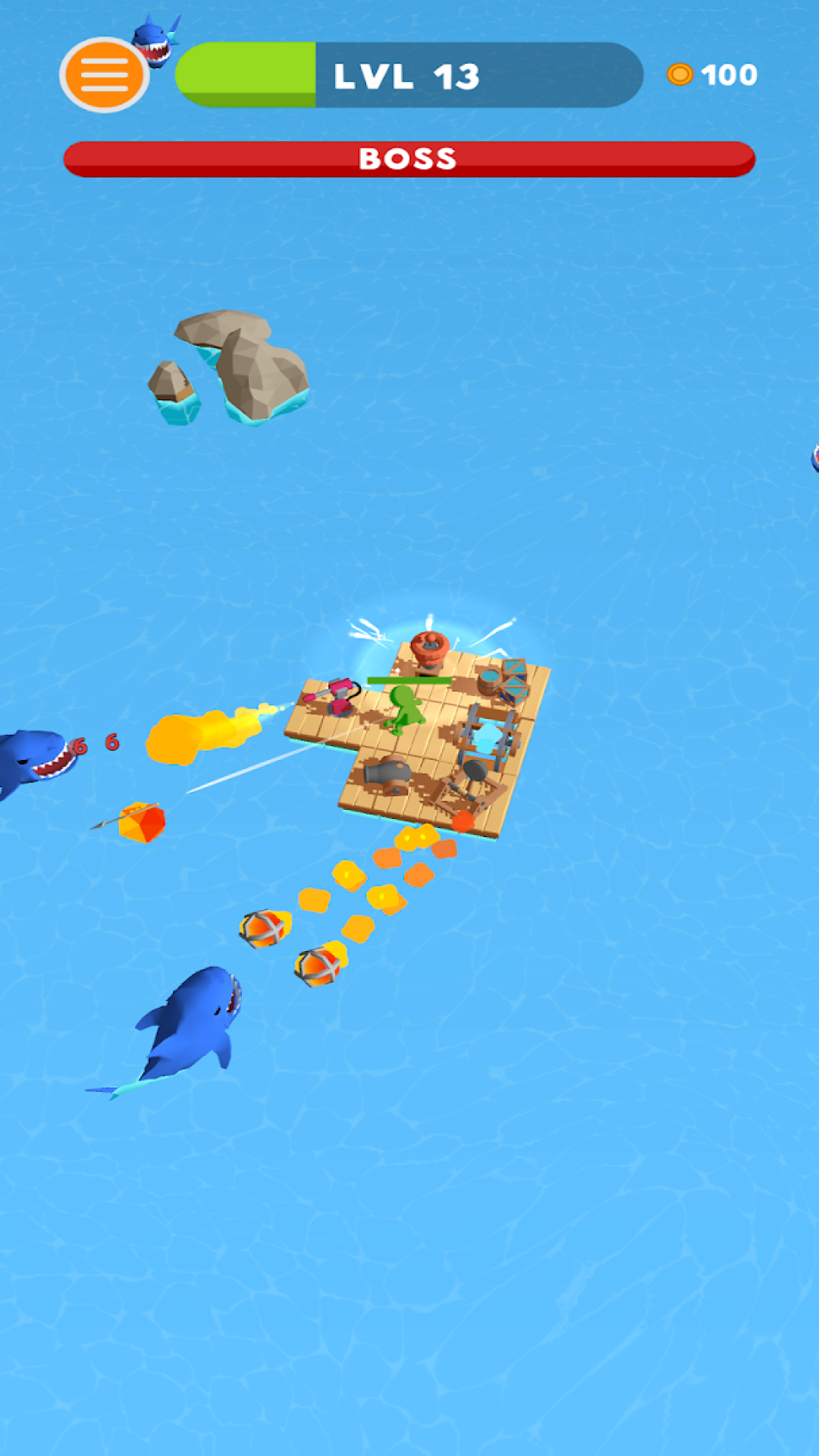 致命木筏战斗与生存游戏截图4