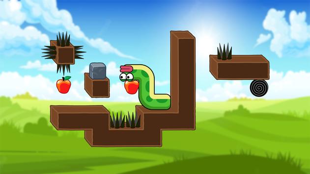 蛇虫苹果-游戏截图2