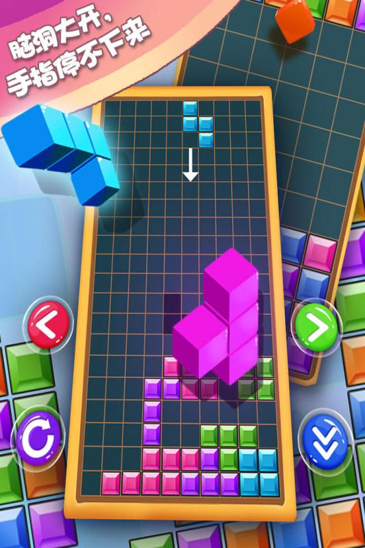 俄罗斯方块解谜游戏截图1
