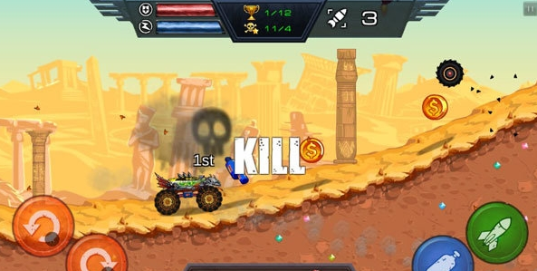 疯狂卡车挑战赛游戏截图1