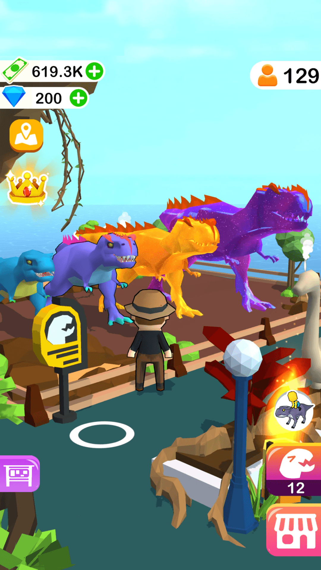 建设恐龙乐园游戏截图4