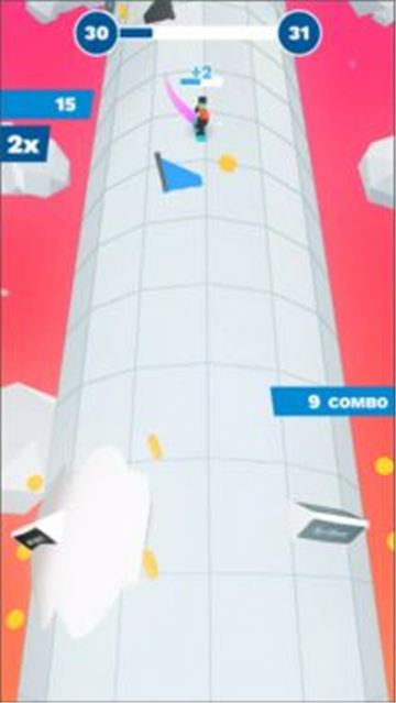 寒冷滑行游戏截图2