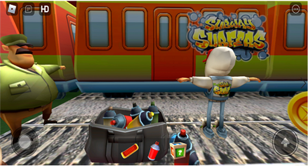 罗布乐思地铁乱跑游戏截图1