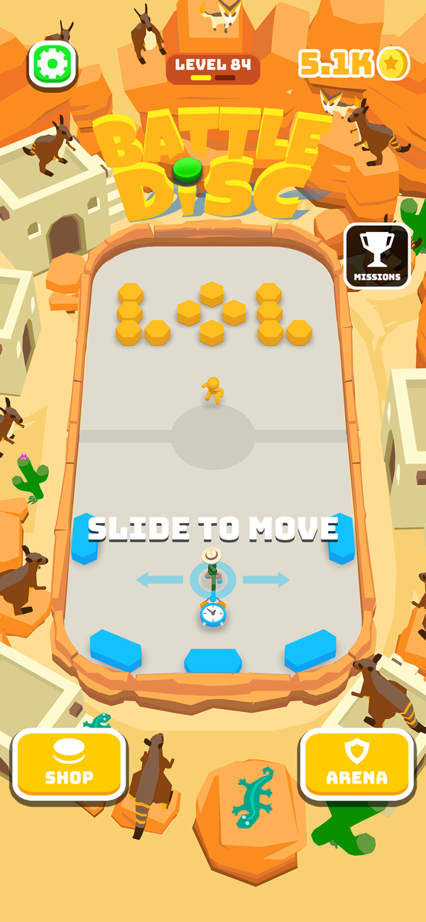 战斗圆盘游戏截图2