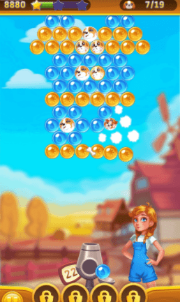 萌战泡泡龙游戏截图1