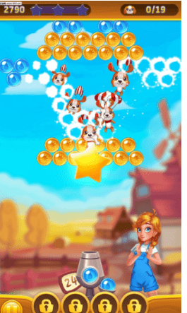 萌战泡泡龙游戏截图3
