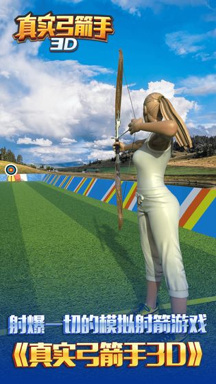 真实弓箭手3D游戏截图3