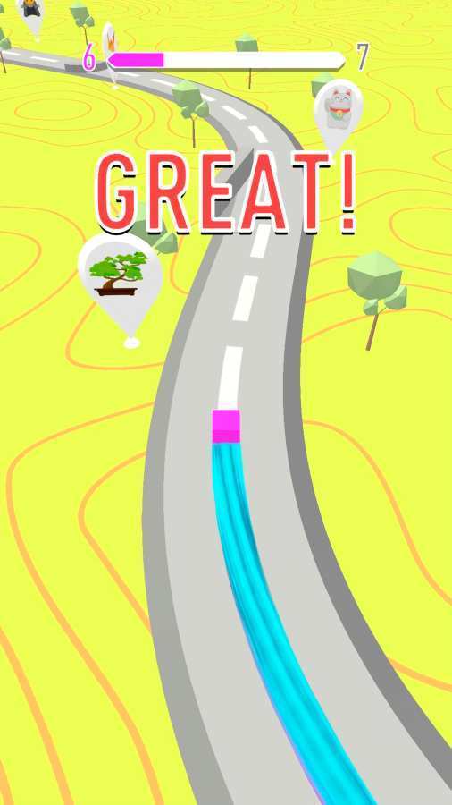 色彩冒险边走边画游戏截图1