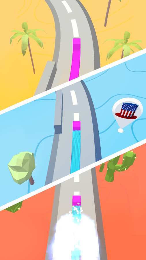 色彩冒险边走边画游戏截图4