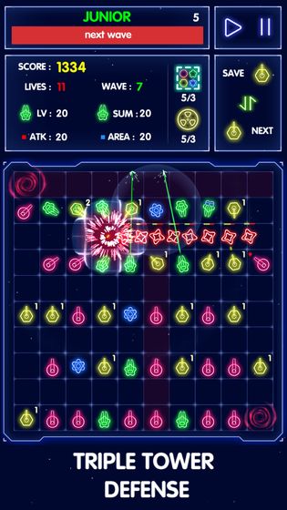 三消塔防-游戏截图1