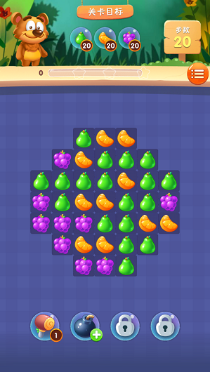 小熊连连消游戏截图2