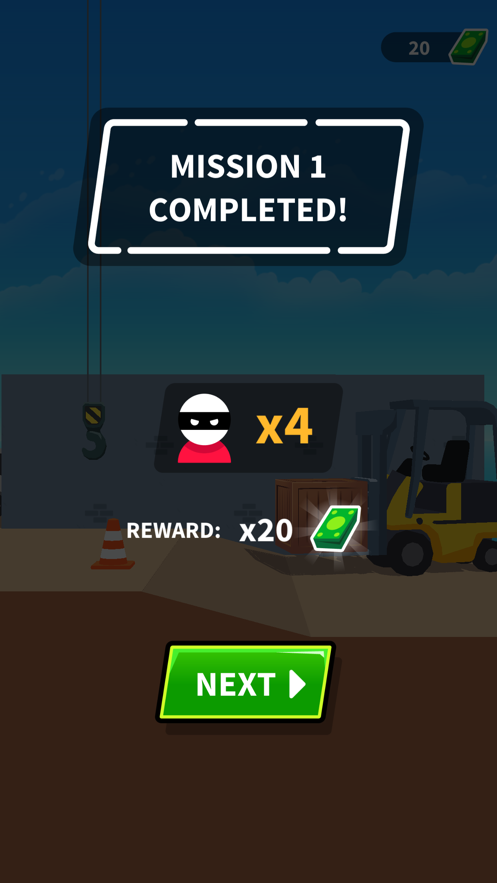 火柴人神炮手游戏截图1