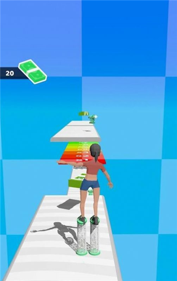 弹簧鞋跑者游戏截图2