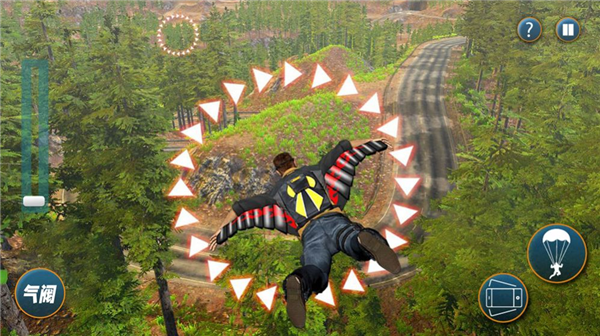 极限跳伞模拟游戏截图1