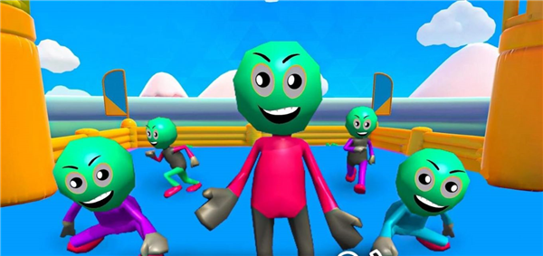 火柴人绊倒跑竞赛游戏截图4