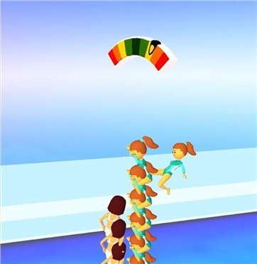 泳池叠罗汉-游戏截图3