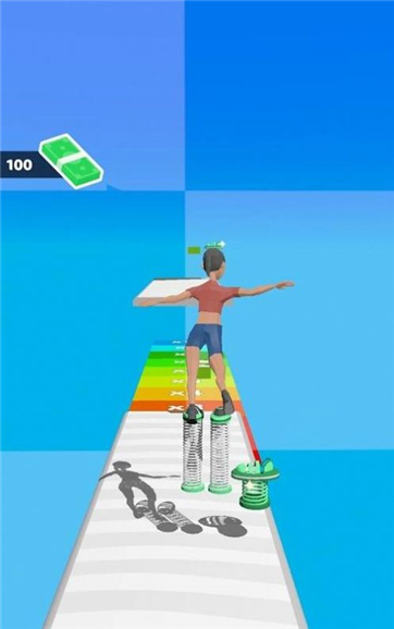 弹簧鞋跑者游戏截图1